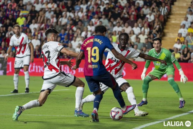 Barcelona surpasses Rayo Vallecano in La Liga
