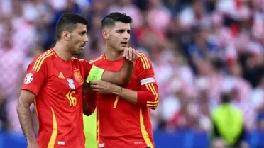 Announcing the punishment of Morata and Rodri