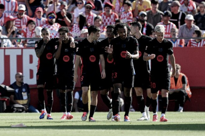 Barcelona adds Girona to its list of victims in La Liga