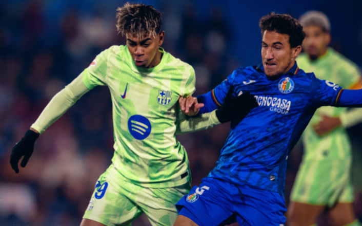 Getafe forces Barcelona to draw in La Liga