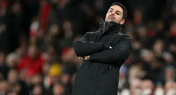Arteta: We can come back in the second leg, and this is the biggest difference between us and them