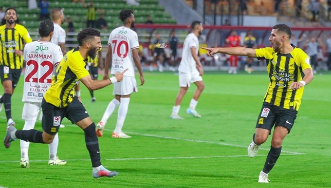 Hossam Aouar is undergoing a treatment session
