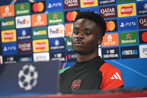 Saka: We Want to Write Our Own History in the Champions League