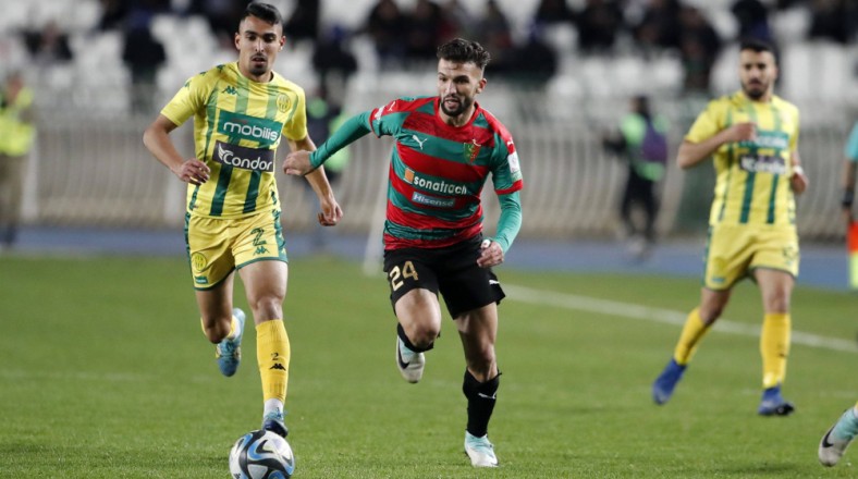 The Mouloudia Algiers star was injured