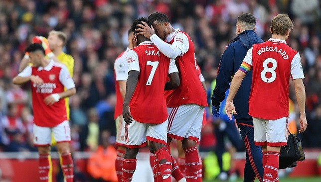Arsenal duo excluded from Tottenham match