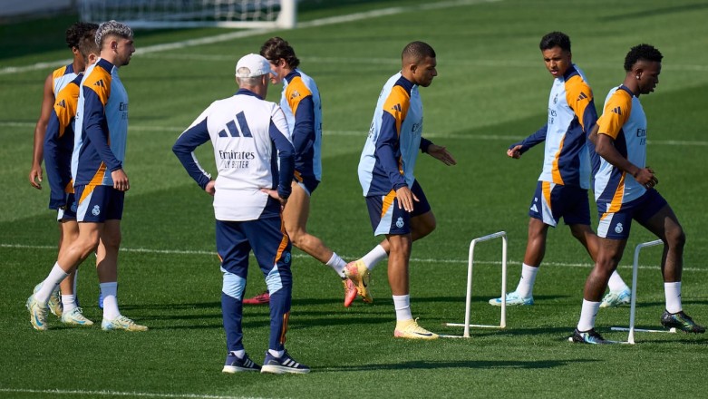 5 absences from Real Madrid training