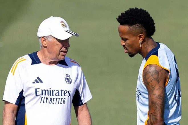 Militao's position on facing Sociedad