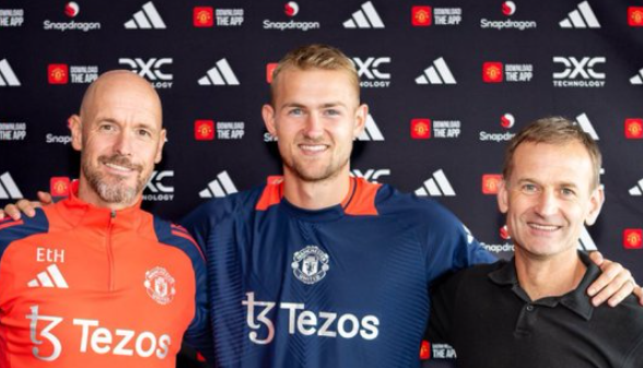 Officially... Manchester United announces the inclusion of De Ligt