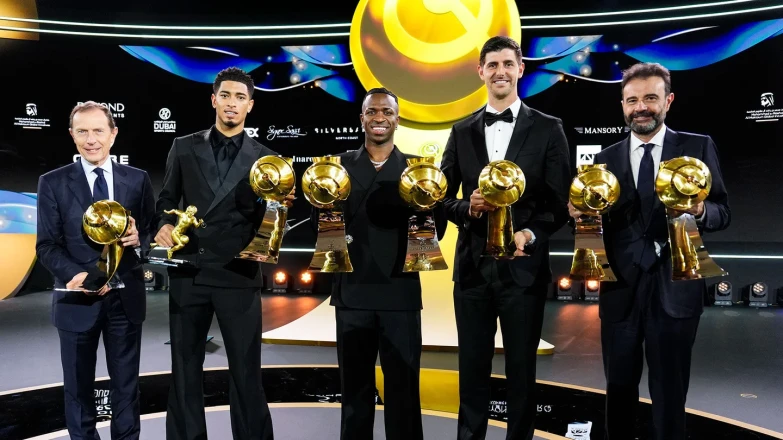 Real Madrid is the best in the world, and Courtois wins a special award