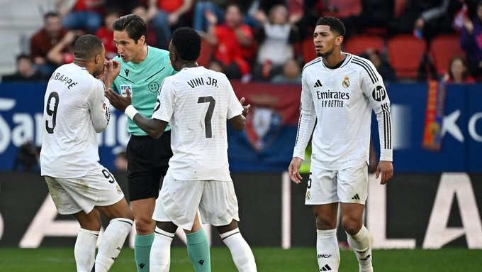 Bellingham's suspension period after his expulsion against Osasuna