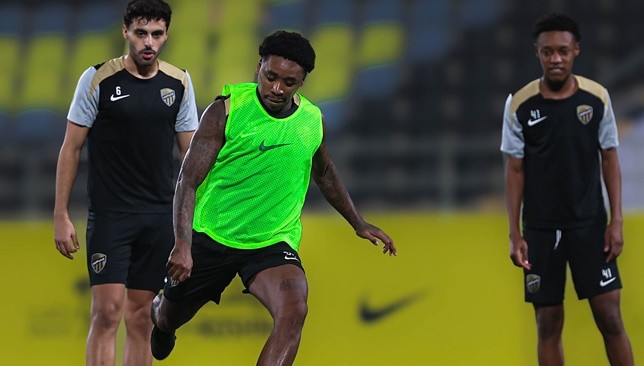 Bergwijn participates in Al-Ittihad training