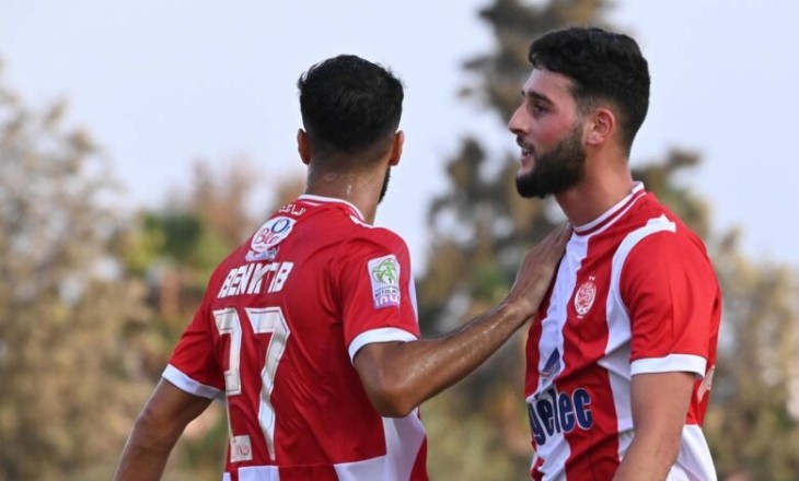 Nassim Chadli returns to Wydad Athletic training after ending his dispute with Mokoena