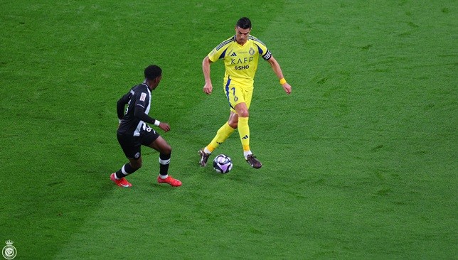 Ronaldo Leaves Before the End of the Al-Shabab Match