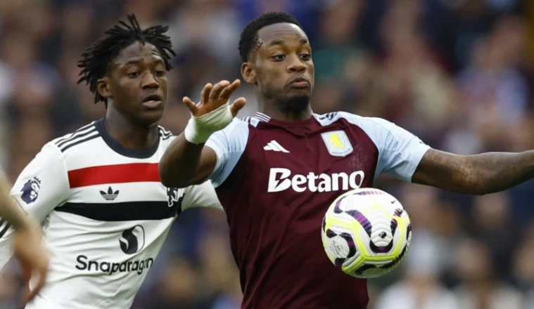 A draw imposes itself on the match between Manchester United and Aston Villa