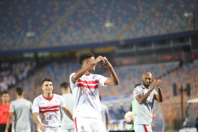 A decision by Gomez with the Zamalek duo