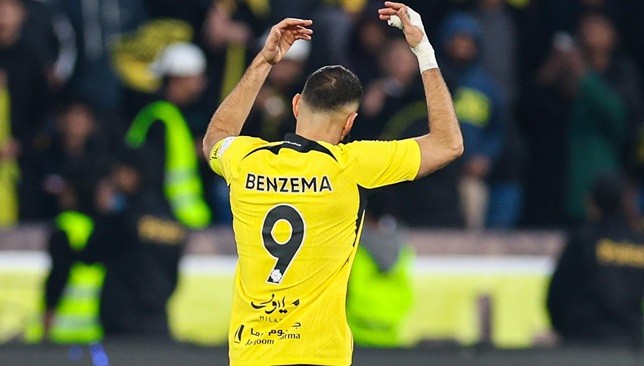 Benzema is absent from Al -Ittihad training