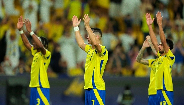 The expected Al-Nasr lineup against Al-Taawoun