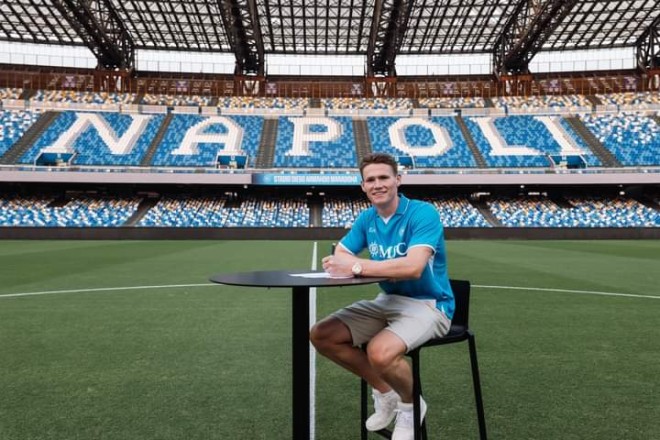 Officially... Napoli includes McTominay