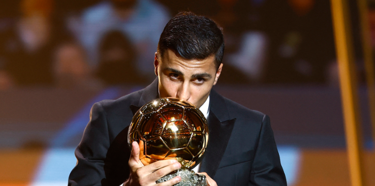 Officially... Rodri wins the Golden Ball