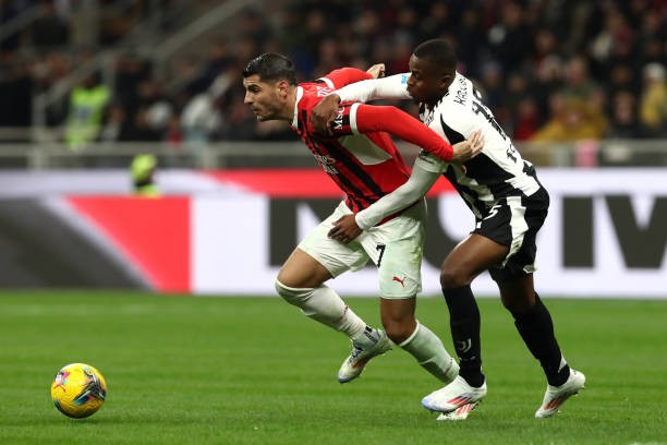 A draw dominates the match between Juventus and Milan
