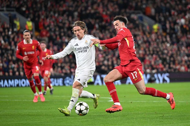 Modric is equal to Cristiano Ronaldo by achieving an important number