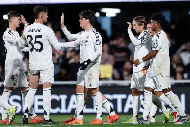 The expected formation of Real Madrid and Manchester City in the champions