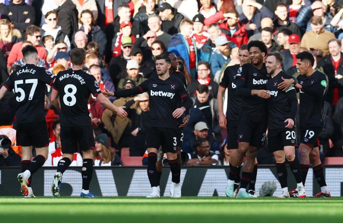 Arsenal receives a disappointing loss against West Ham in the Premier League