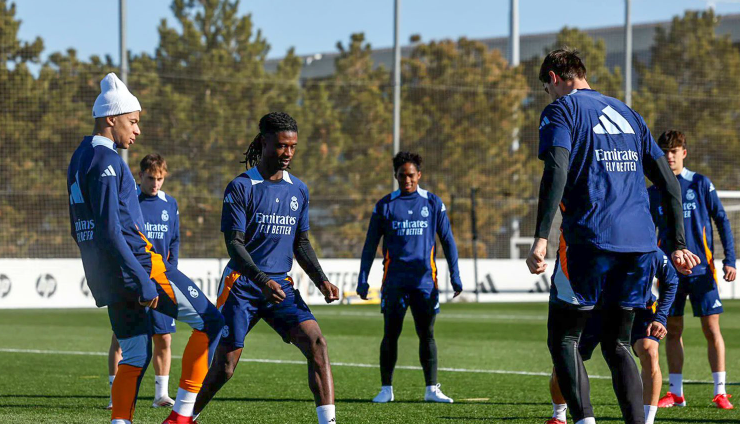 3 Absences from Real Madrid Training