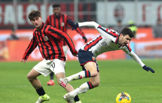 Milan stumbles against Genoa in Calcio