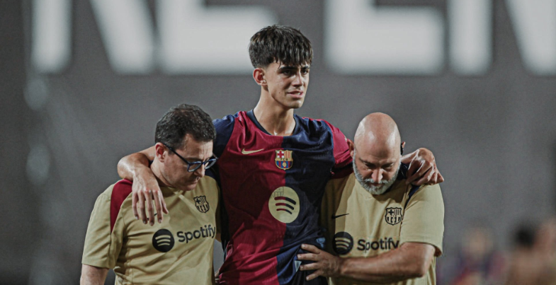 Officially... Barcelona announces Bernal's absence for 12 months