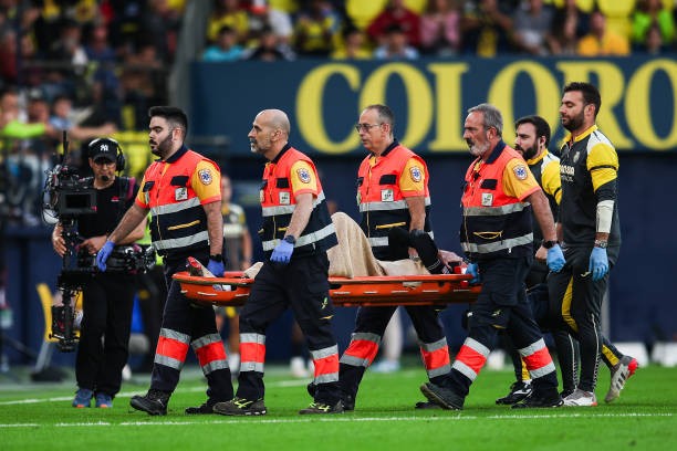 Villarreal player suffered a cruciate ligament tear