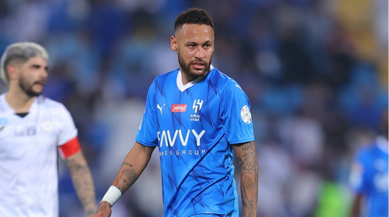 Neymar participates in Al Hilal training this evening