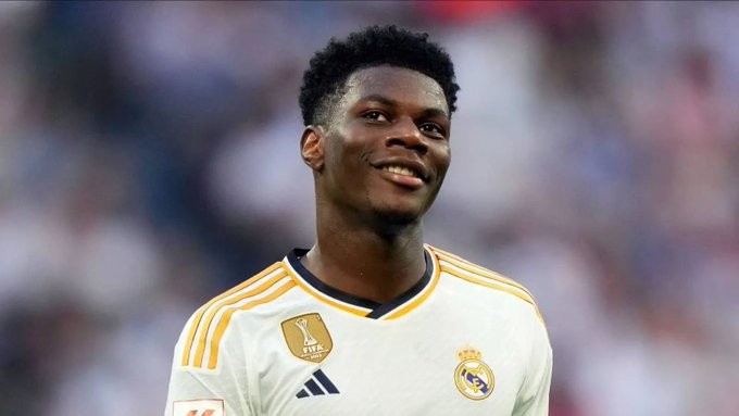 Real Madrid announces Tchoamini's injury