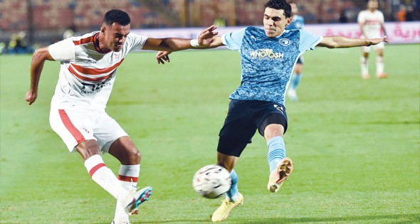 Zamalek team qualified for the Egyptian Super Cup final