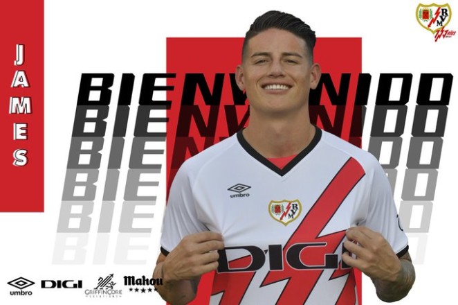 Officially...James Rodriguez returns to La Liga