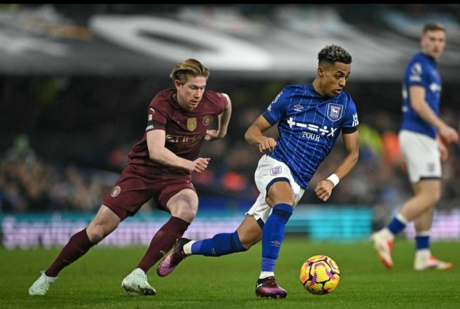 Manchester City defeats Ipswich by six in the Premier League