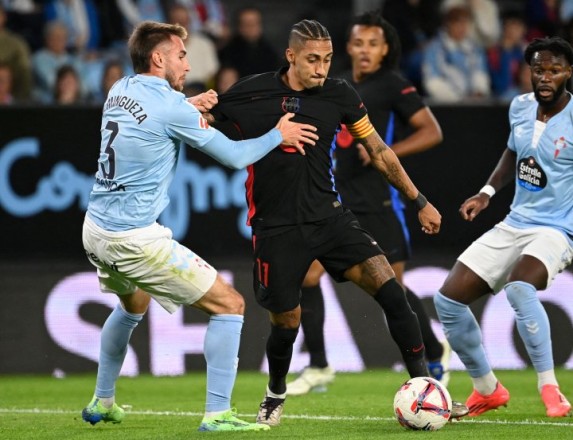Barcelona leads to a draw against Celta Vigo