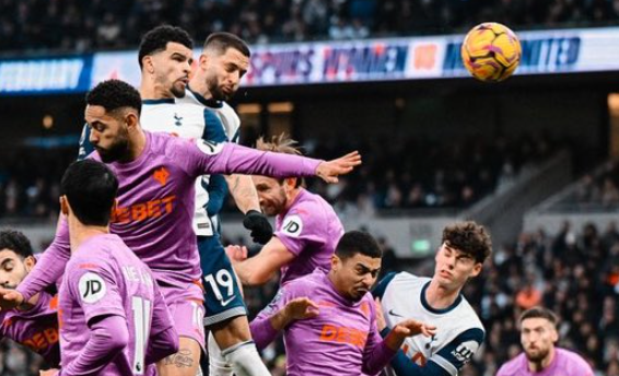 Wolverhampton forces a draw against Tottenham