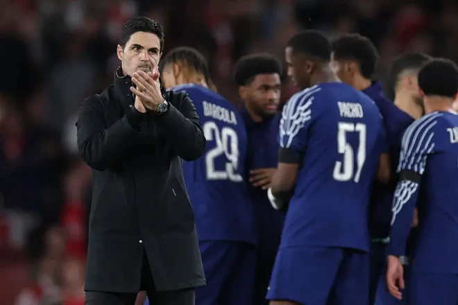 Arteta : Je ressens de la déception, et nous pouvons nous qualifier pour la finale