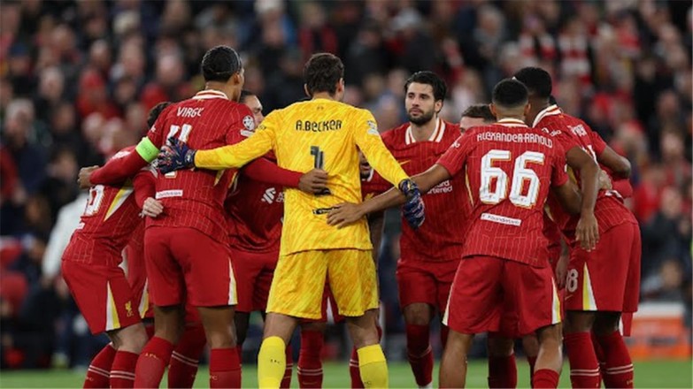 Salah leads Liverpool's lineup against Leipzig in the Champions League