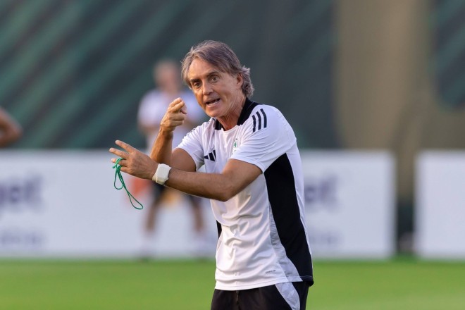 Mancini is on the cusp of leaving the Saudi national team