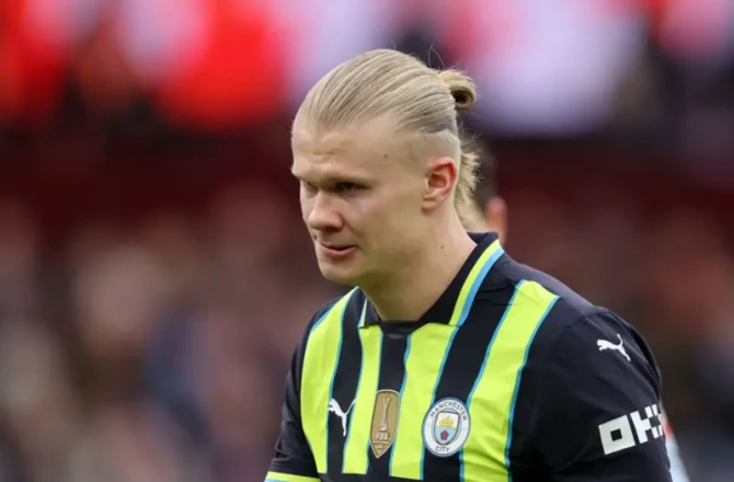 Halland excluded Liverpool's website