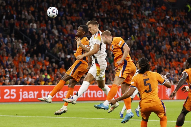 An exciting draw between Germany and the Netherlands in the European Nations League