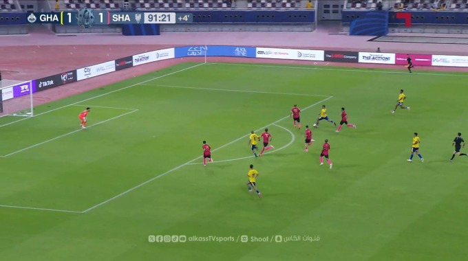 But Frank Magri Pour l’équipe Al-Gharafa Contre Al-Shahania à la minute 90