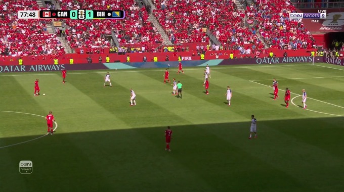 Goal Cyle Larin For Team Canada Against Bosnia-Herzegovina minute 79