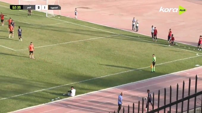Penalty Ahmed Hussein For Team Al Nasr Against El Mansura minute 66