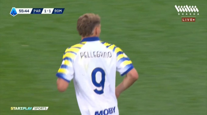 Cancel Goal Mateo Pellegrino For Team Parma Against Roma minute 55
