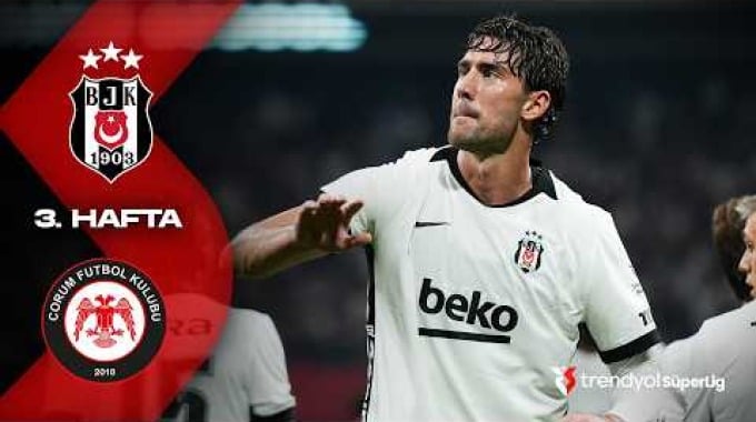 Temps forts du match Beşiktaş - Corum FK