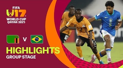 Match Highlights Zambia - Brazil