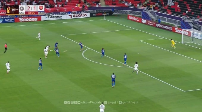 Goal Hasan Al-Haydos For Team Al-Sadd Against Al-Duhail SC minute 82